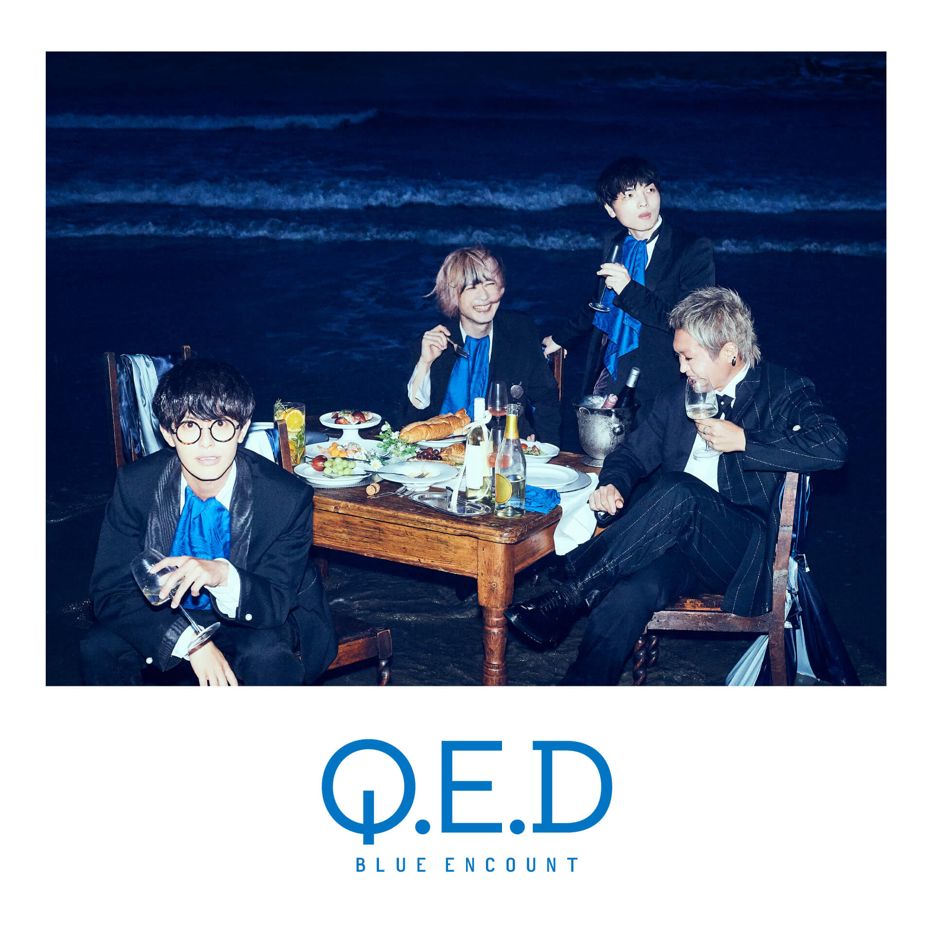 BLUE ENCOUNT 「Q.E.D」 CD Jacket
