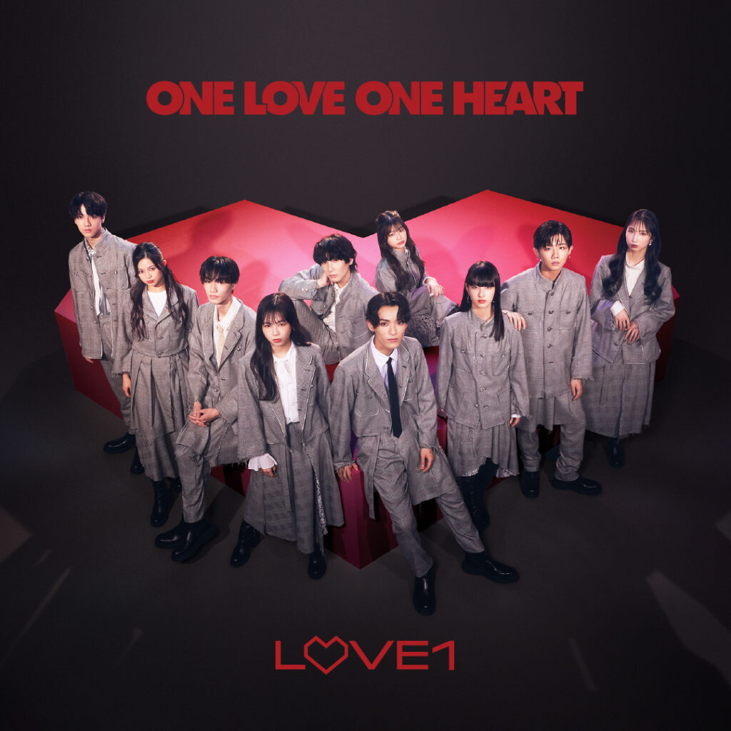 ONE LOVE PNE HEART「LOVE1」Jacket & Artist Photo