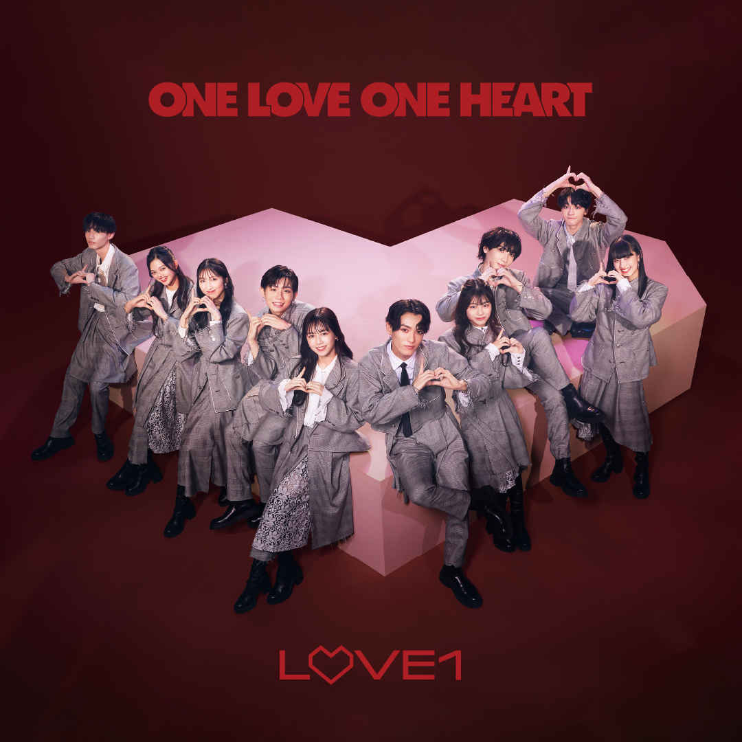 ONE LOVE ONE HEART「LOVE1」Jacket & Artist Photo