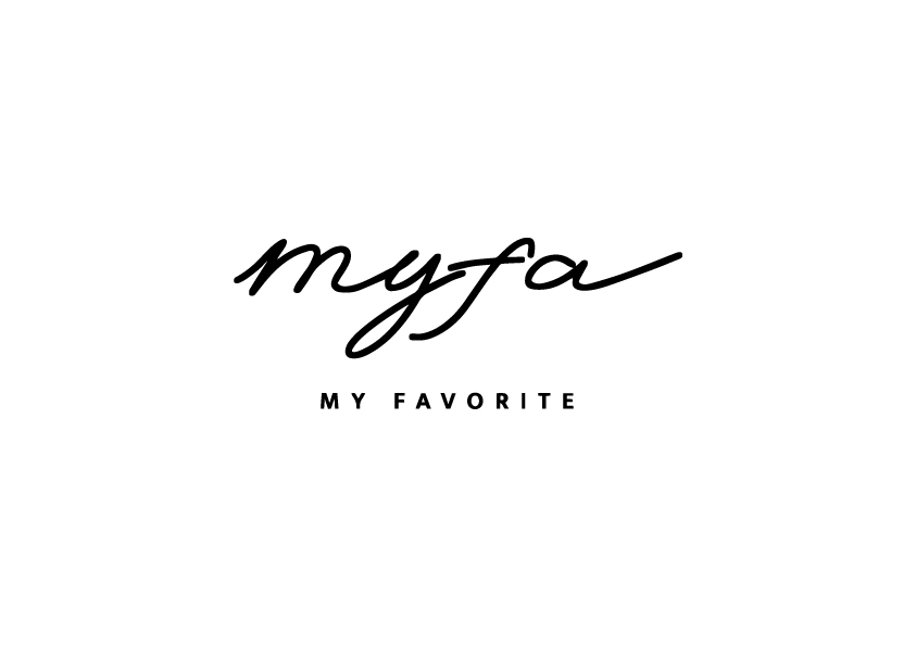 推し活グッズ収納シリーズ「myfa」Logo / Illustration